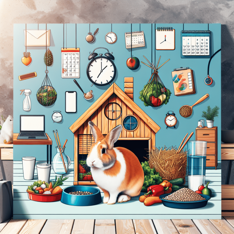 Rabbit Care Routines for Busy Owners