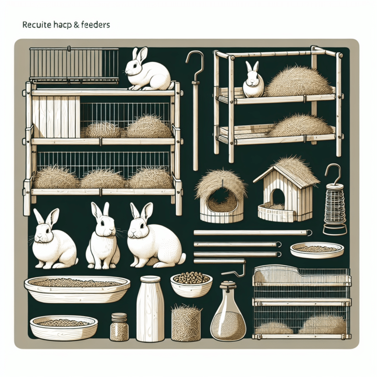 Hay Racks and Feeders for Rabbits
