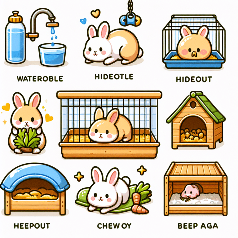 Recommended Cage Accessories for Rabbits