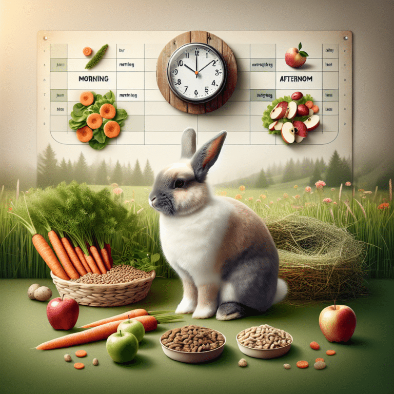 Creating the Perfect Feeding Schedule for Your Pet Rabbit