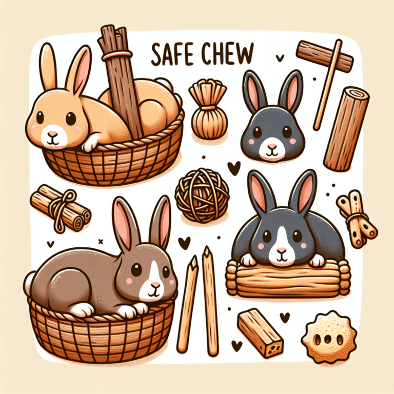 Safe Chew Toys for Rabbits