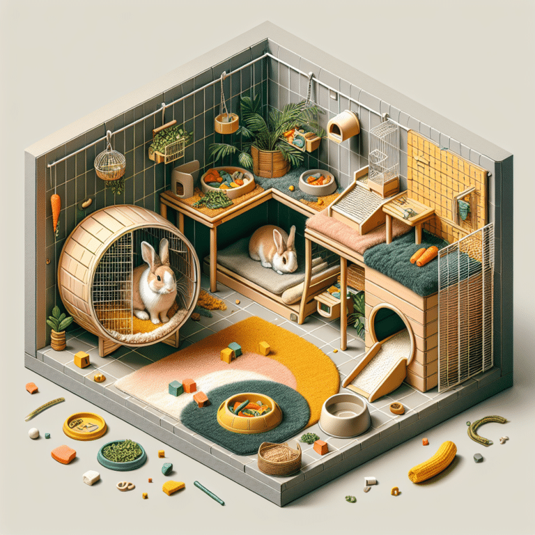 Indoor Rabbit Habitat Setup Guide