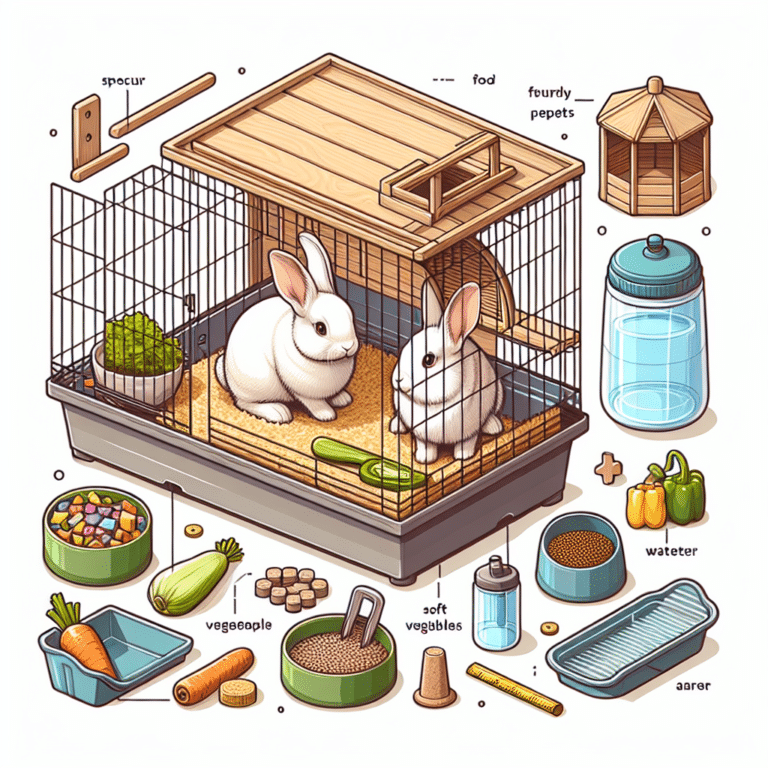 Indoor Rabbit Habitat Setup Guide