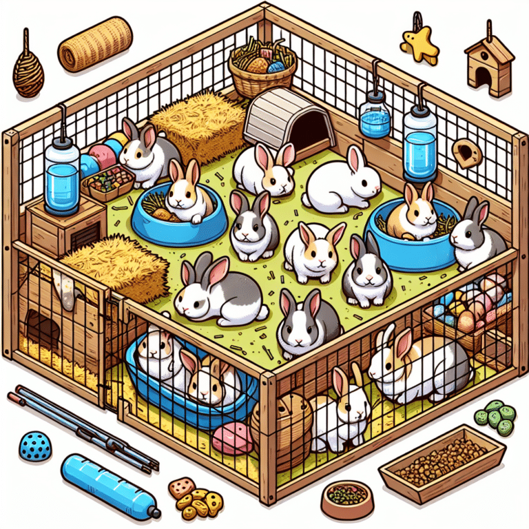 How to Set Up a Rabbit Pen