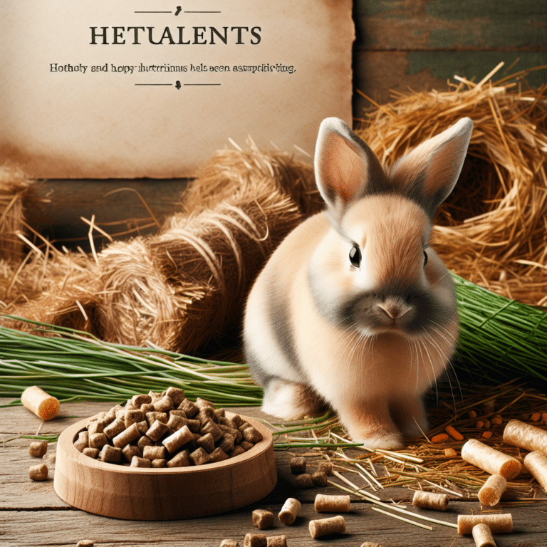 Hay and Pellets: A Crucial Part of Your Rabbit’s Diet